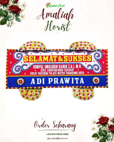 Papan Bunga Ucapan Selamat Katulampa